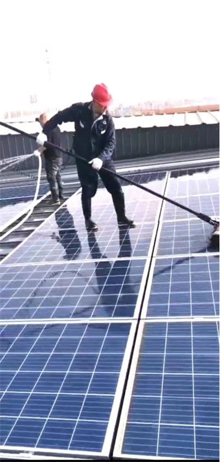 紹興港物流園光伏組件清洗1.jpg